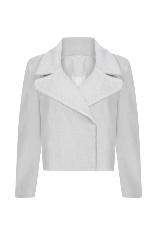 Posilk Tüylü Peluş Mont - pleasureofsilk