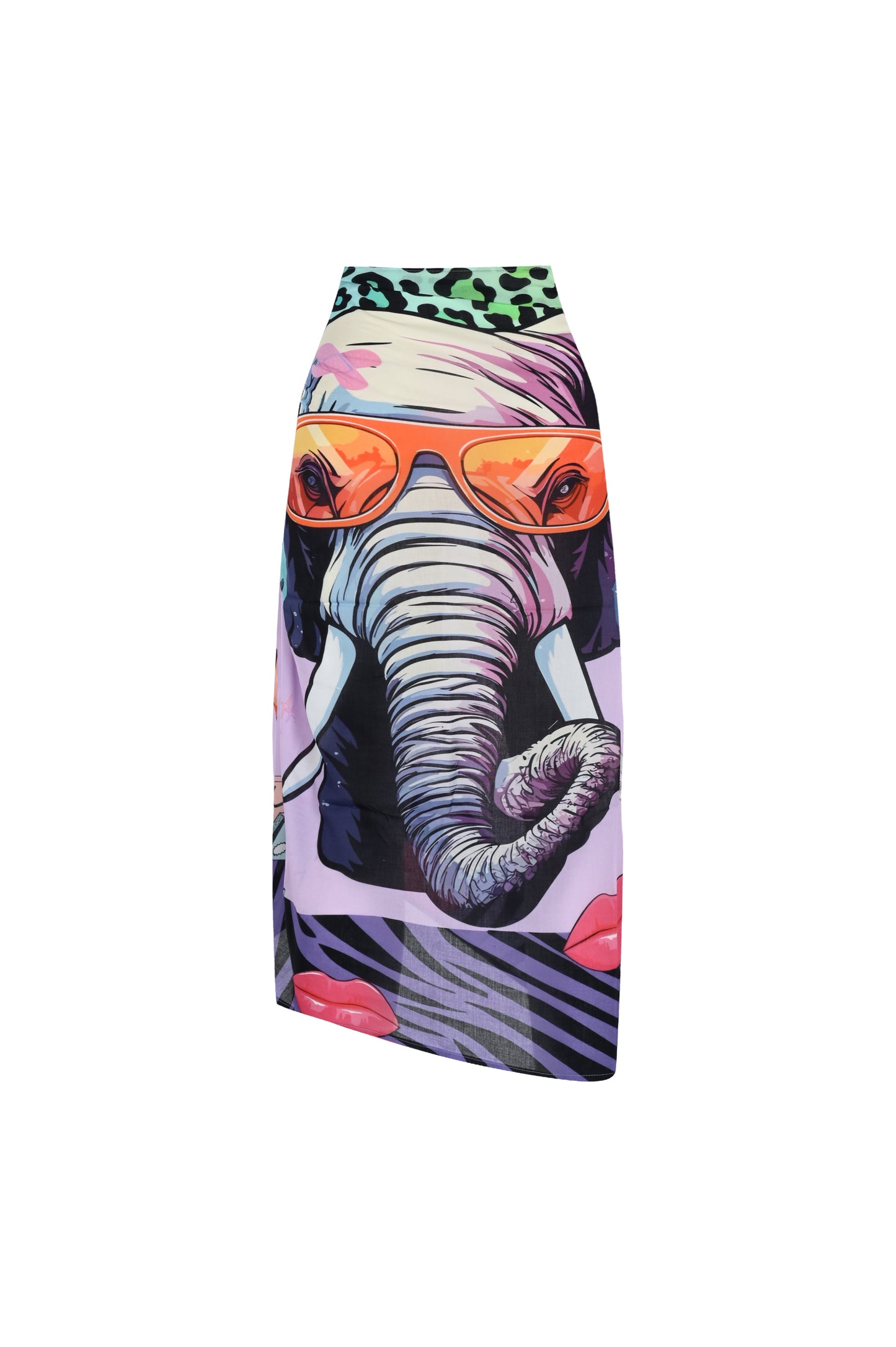 Cool Elephant Cotton Pareo - pleasureofsilk