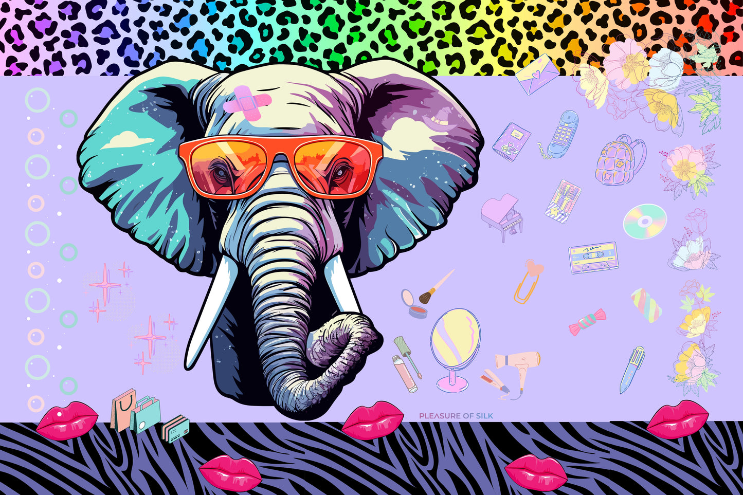 Cool Elephant Cotton Pareo - pleasureofsilk