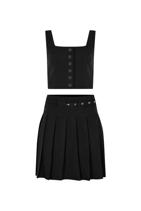 Gipeli Yelek ve Etek Takım