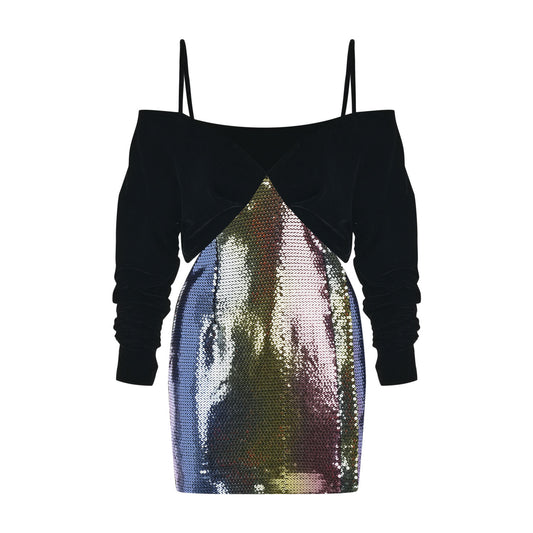 Posilk Rainbow Payet Elbise