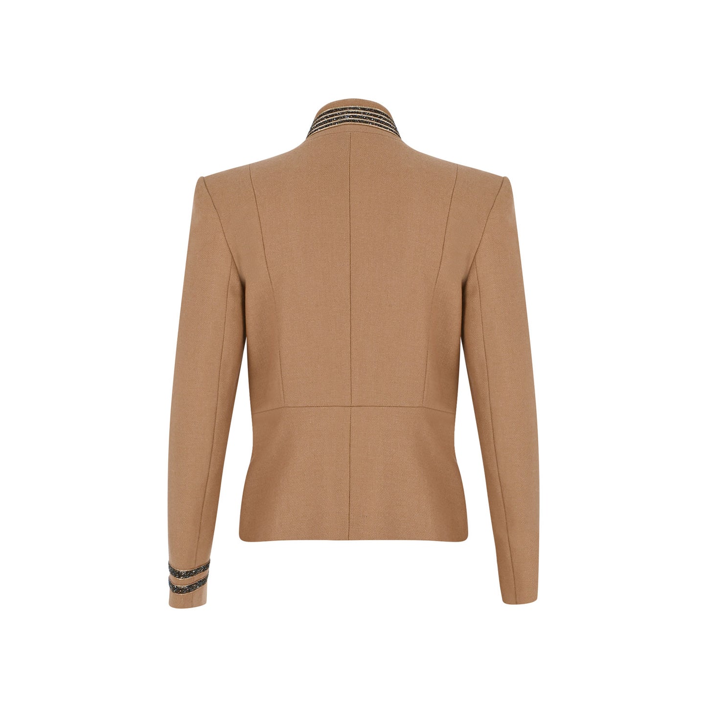 Posilk Taba Yaka Detay Yün Ceket - pleasureofsilk