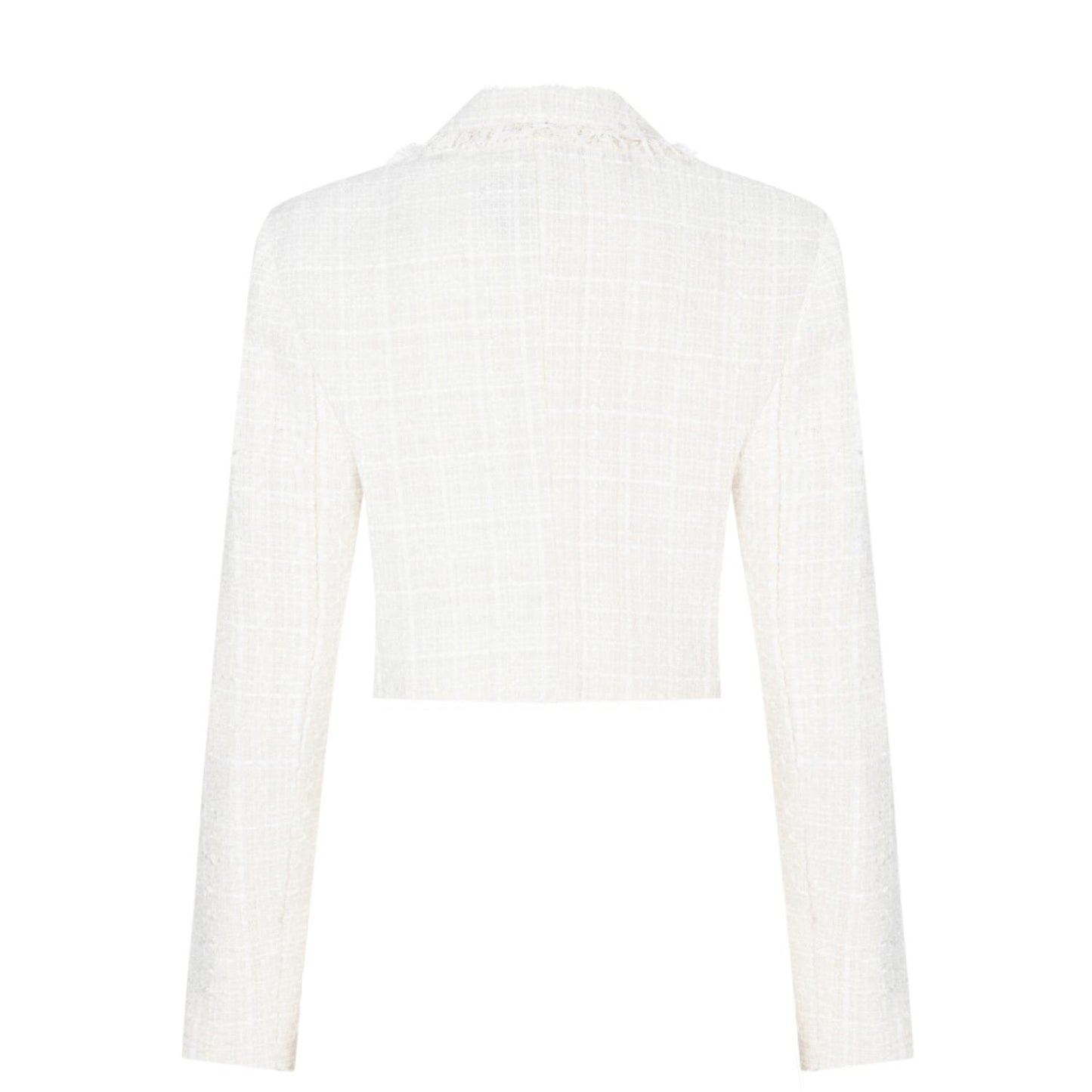 Posilk Ekru Tüvit Ceket - pleasureofsilk