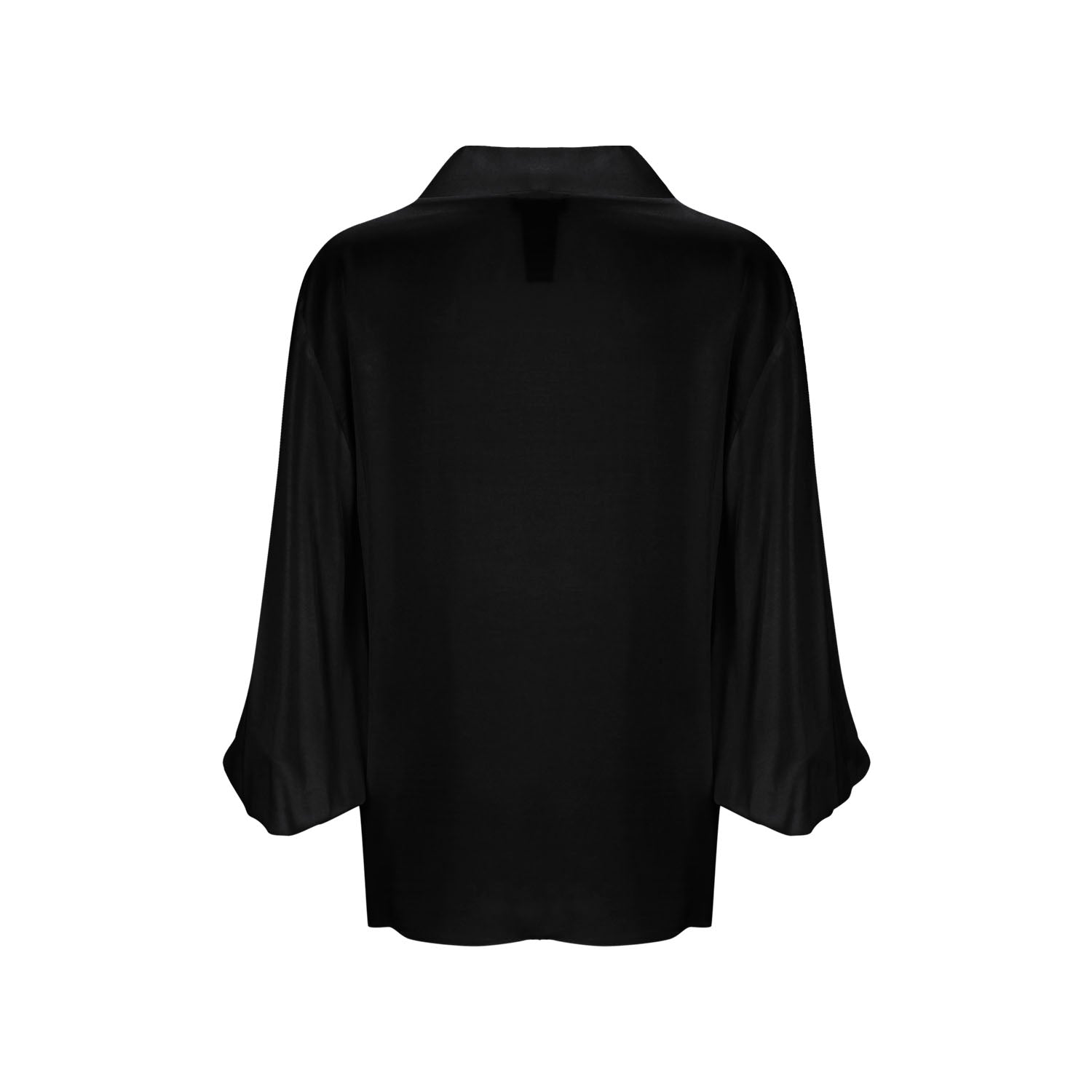 Impali Silk Shirt Black - pleasureofsilk