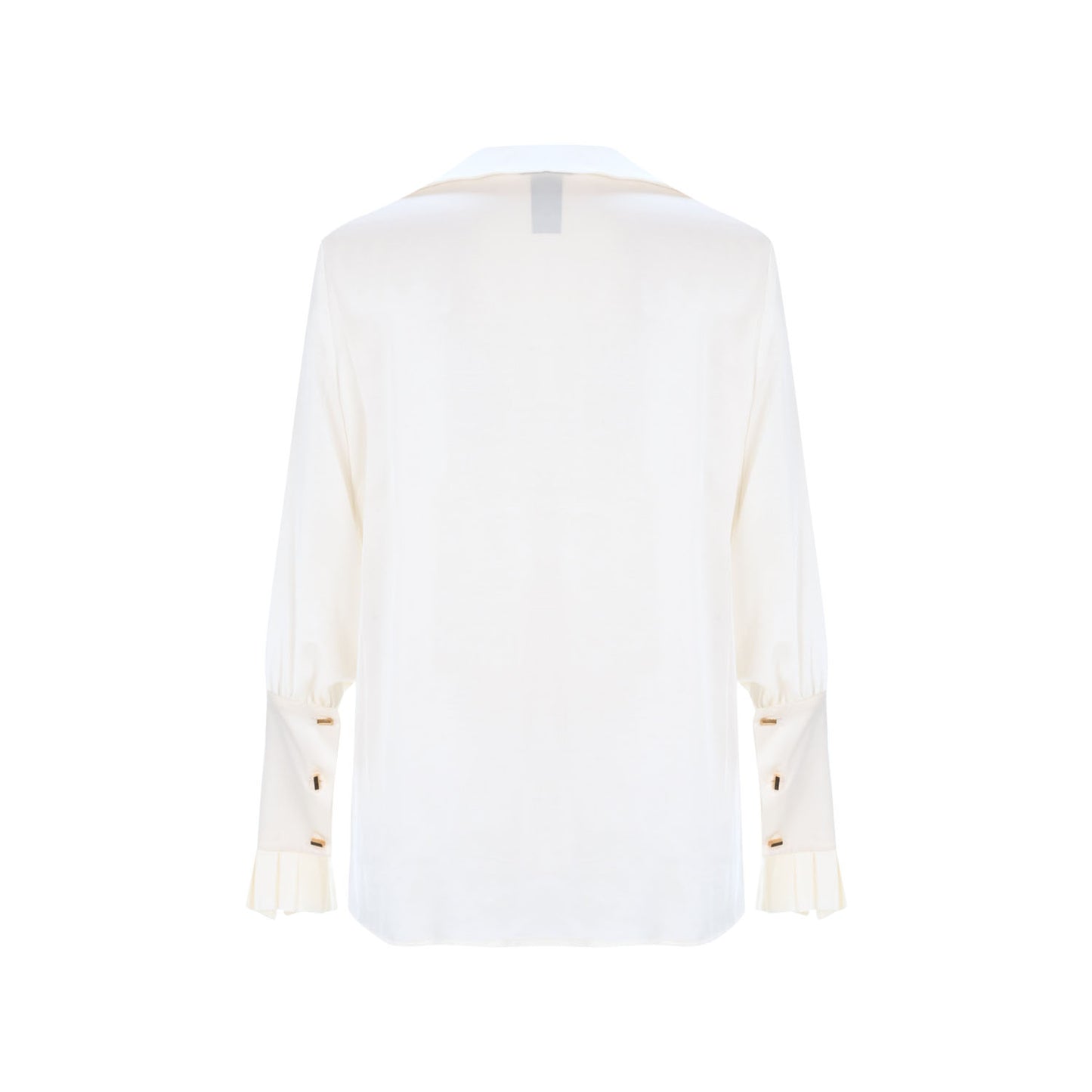 Brc Silk Shirt Off White - pleasureofsilk