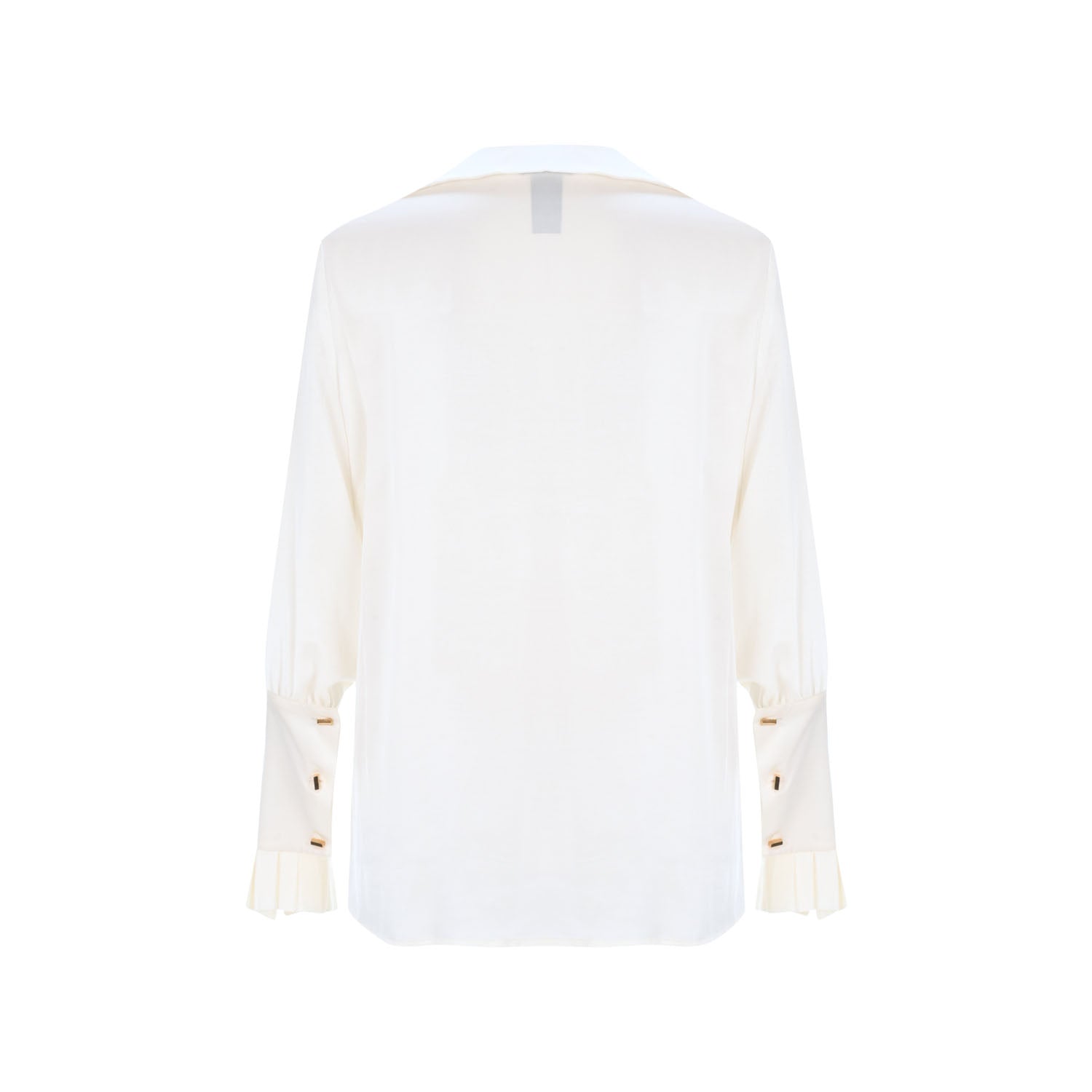Brc Silk Shirt Off White - pleasureofsilk