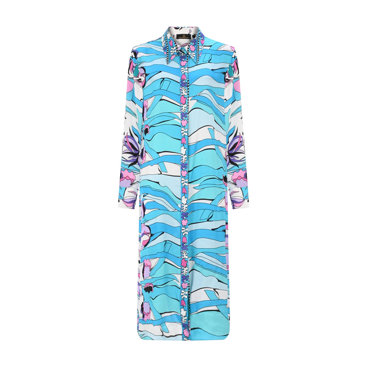 Wish Silk Shirt Dress - pleasureofsilk