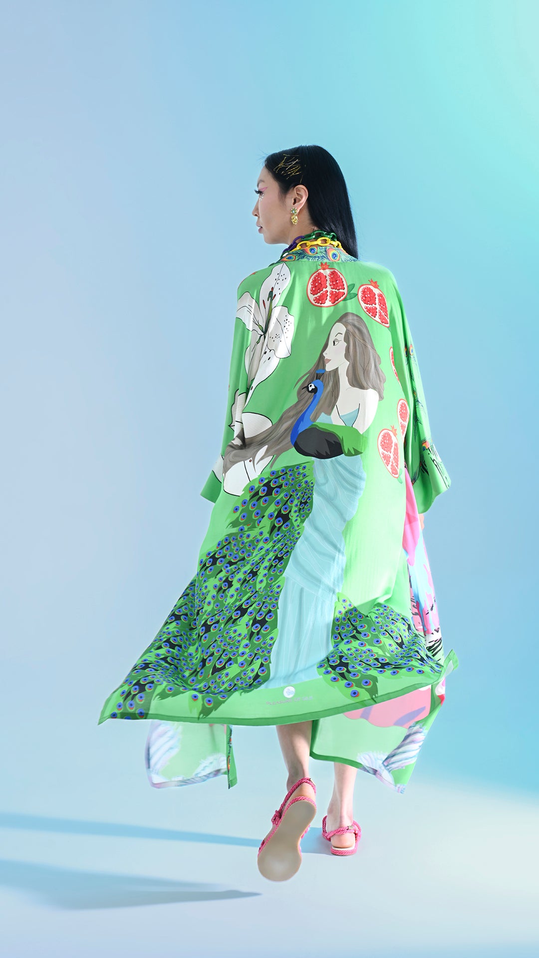 Hera Outlet Silk Kimono - pleasureofsilk