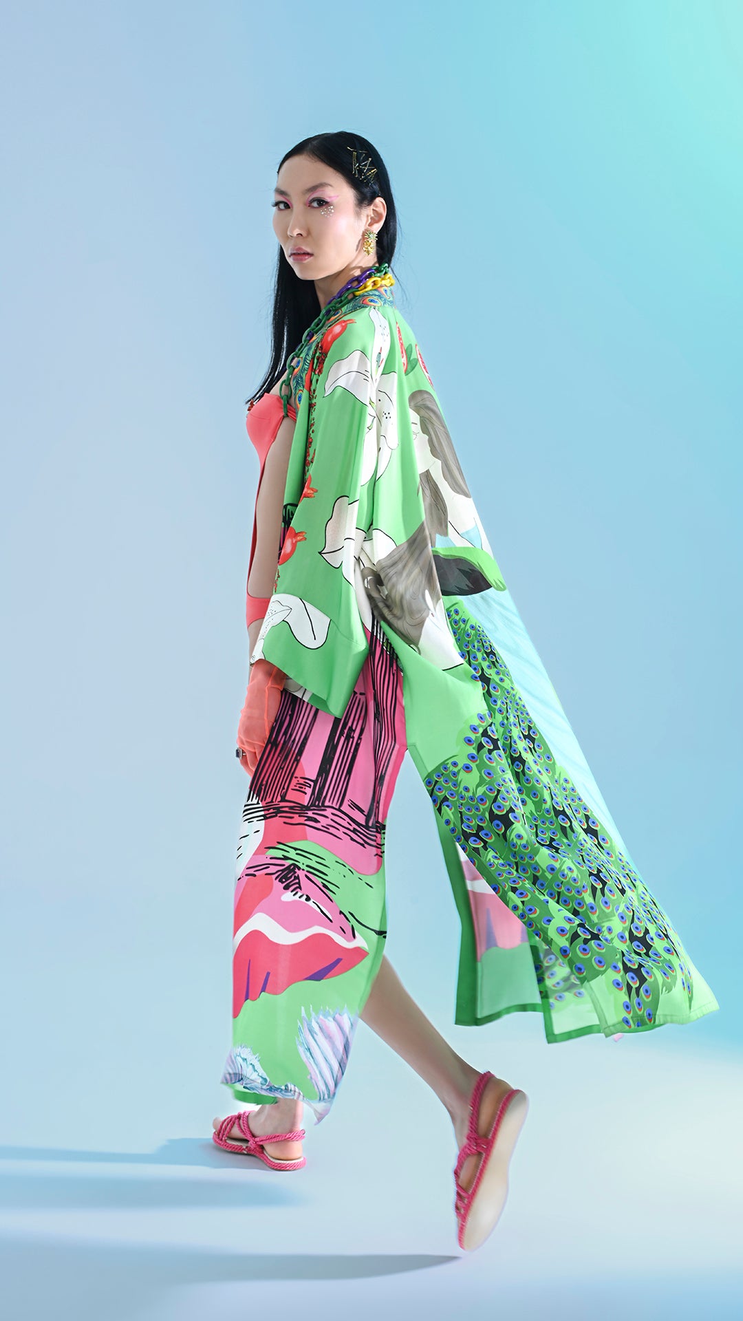 Hera Outlet Silk Kimono - pleasureofsilk