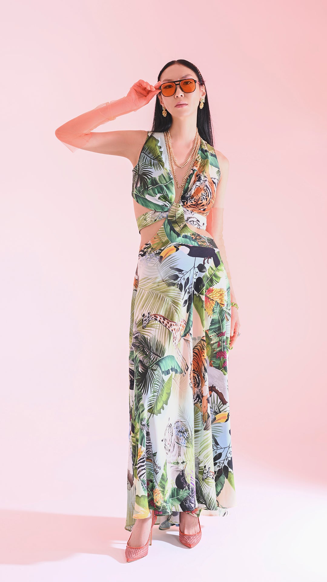 Sulush Rayon Silk Dress - pleasureofsilk