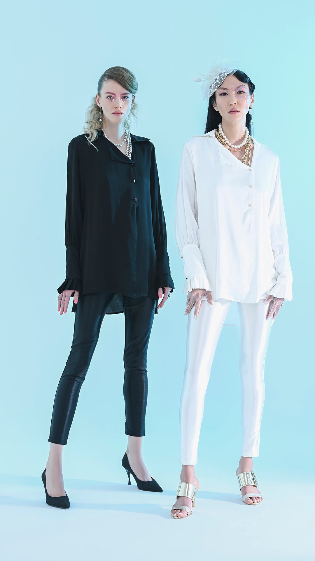 Brc Silk Shirt Off White - pleasureofsilk