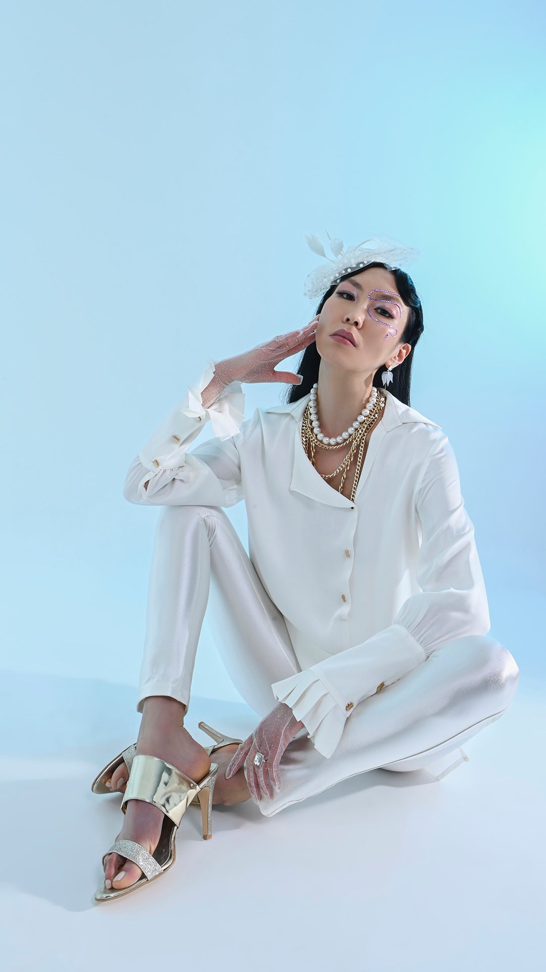 Brc Silk Shirt Off White - pleasureofsilk