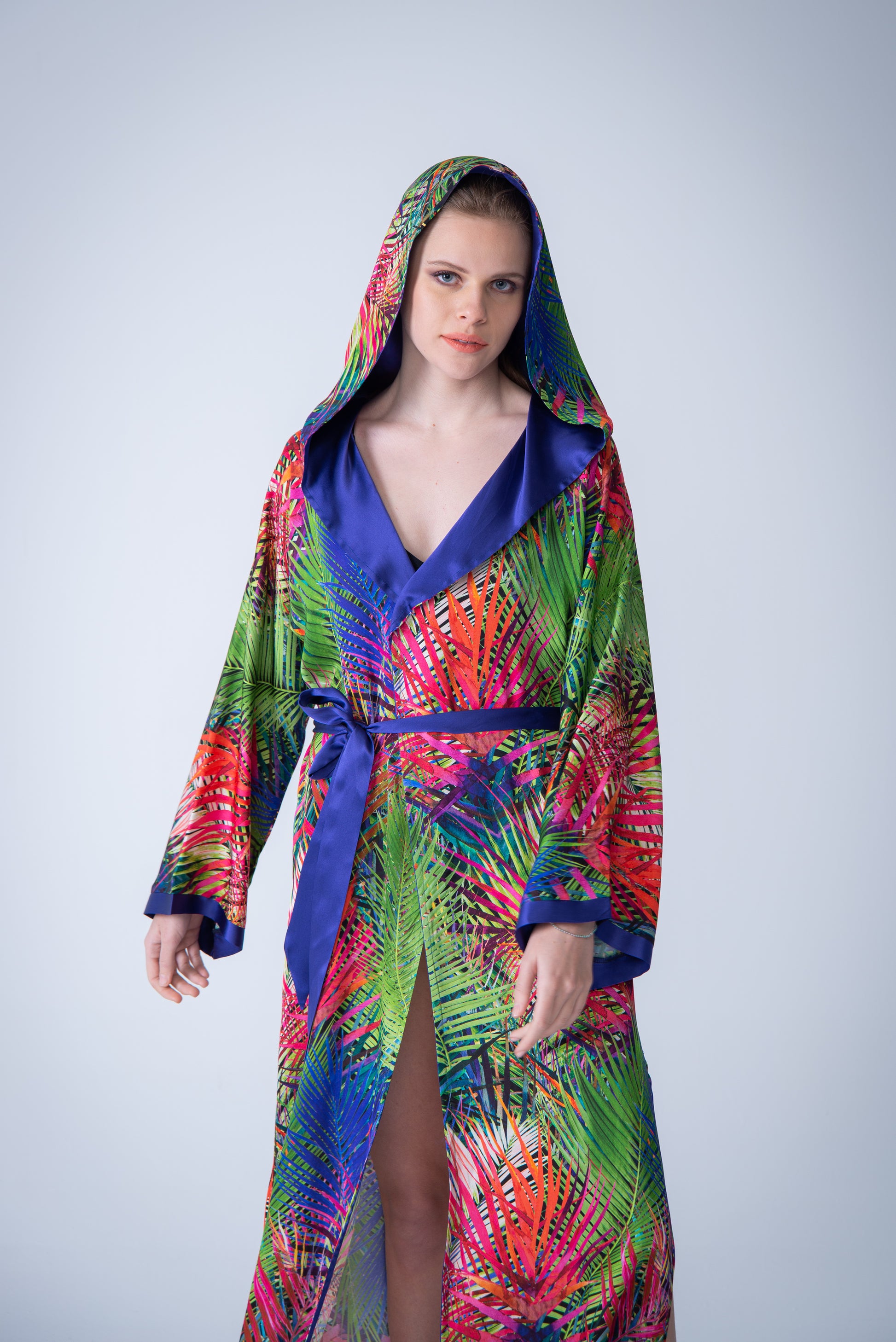 Eva Silk Kimono - pleasureofsilk