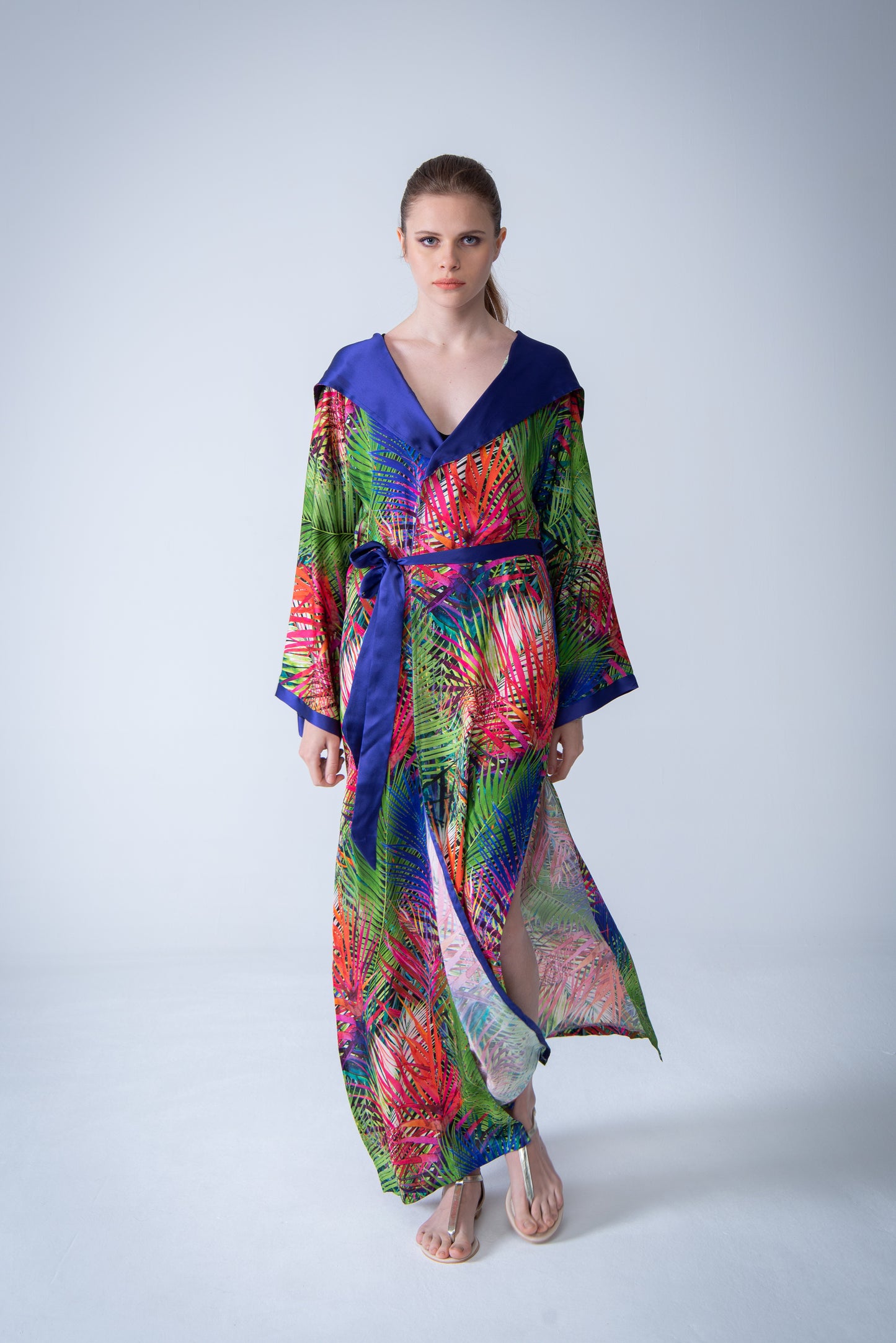 Eva Silk Kimono - pleasureofsilk