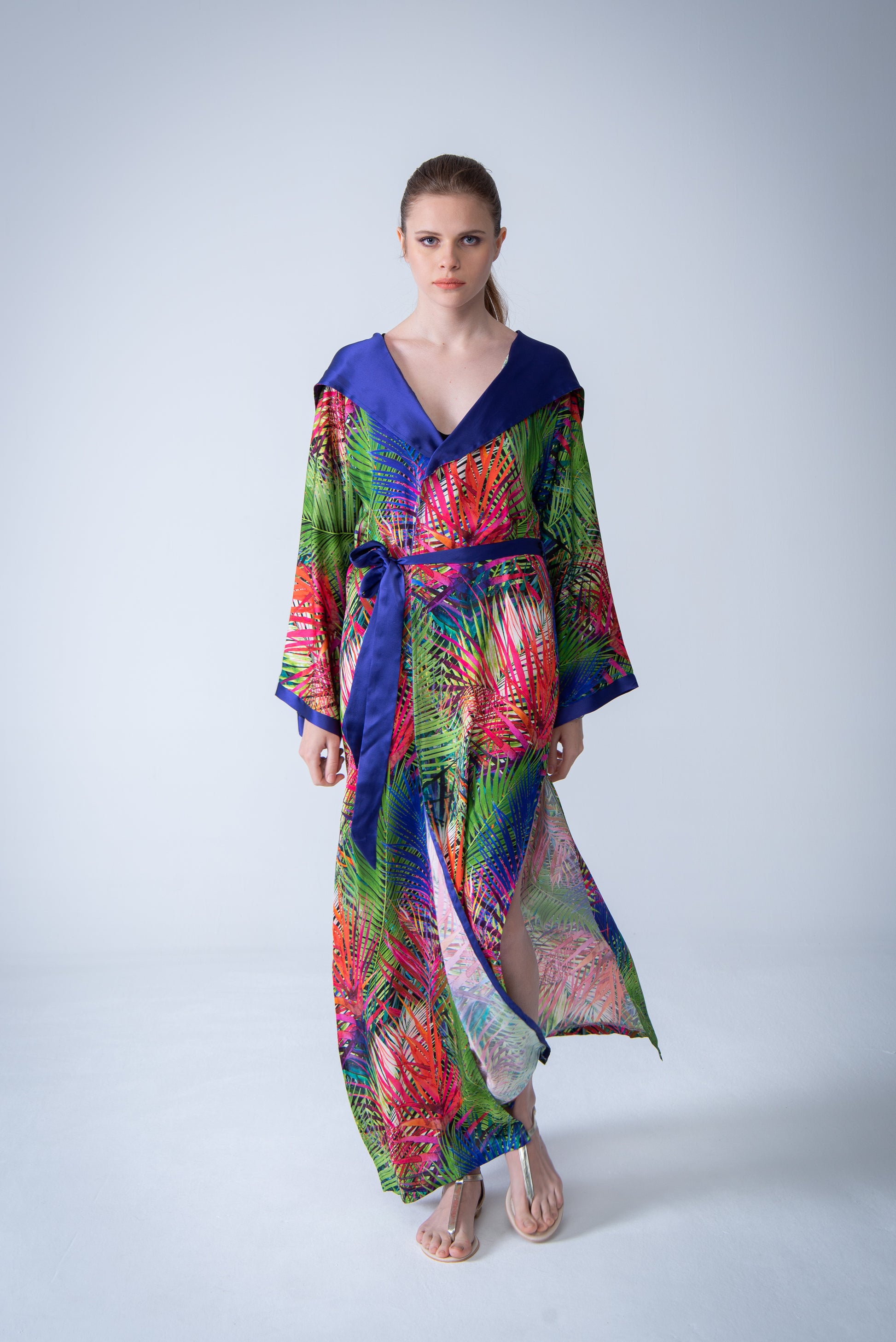 Eva Silk Kimono - pleasureofsilk