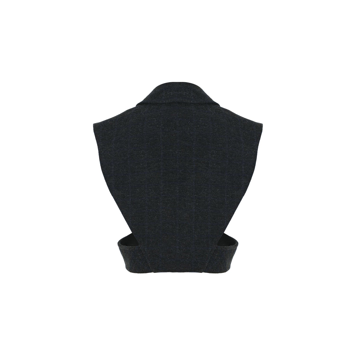 Kaan Wool Waistcoat Grey - pleasureofsilk