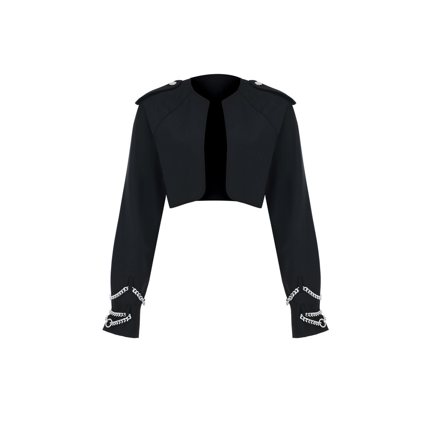 Wool Touch Vest or Coat B&W - pleasureofsilk