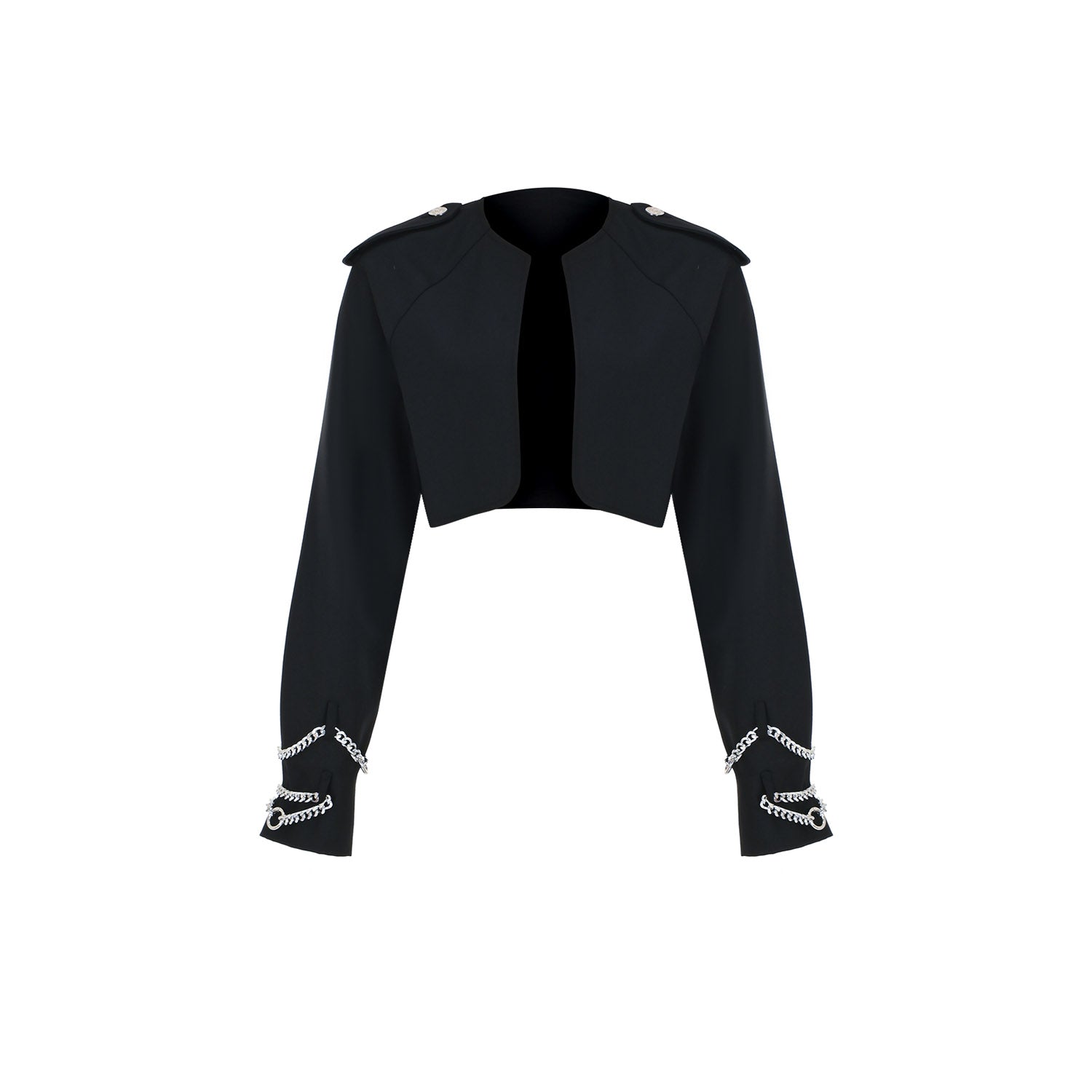 Wool Touch Vest or Coat B&W - pleasureofsilk