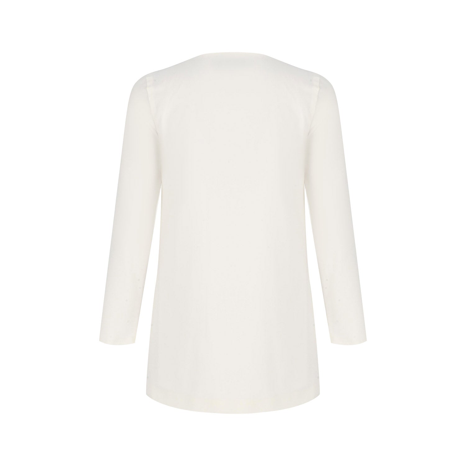 Bright Decollete White - pleasureofsilk