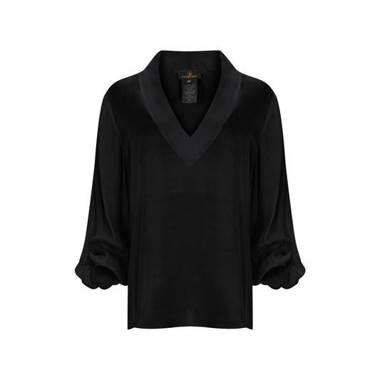 Impali Silk Shirt Black