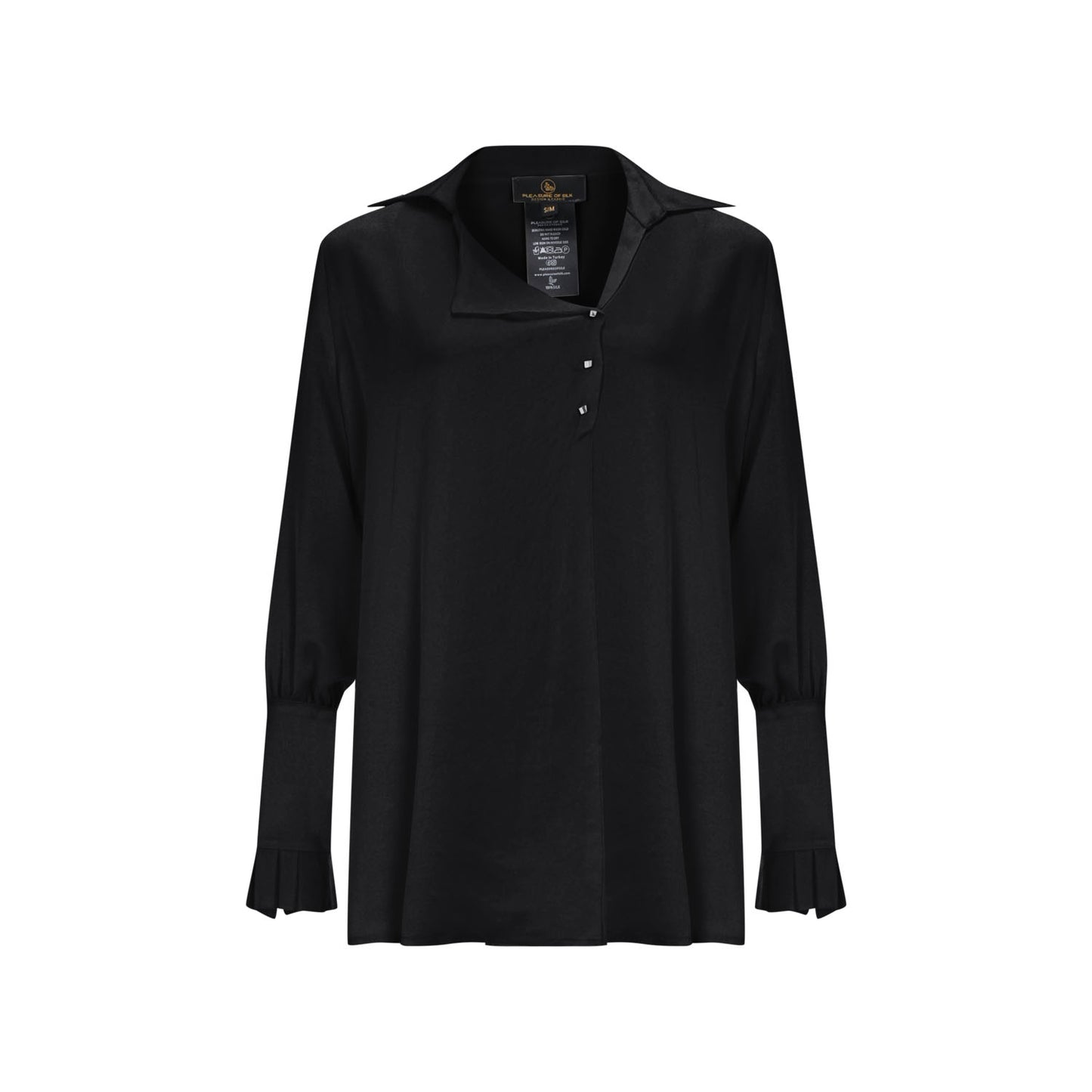 Brc Silk Shirt Black