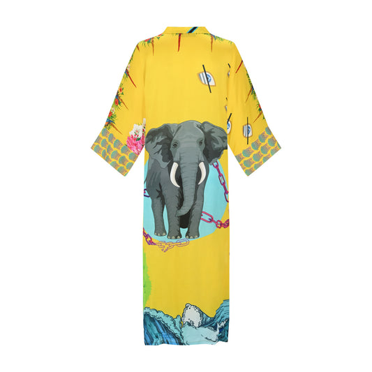 Masnavi Silk Kimono